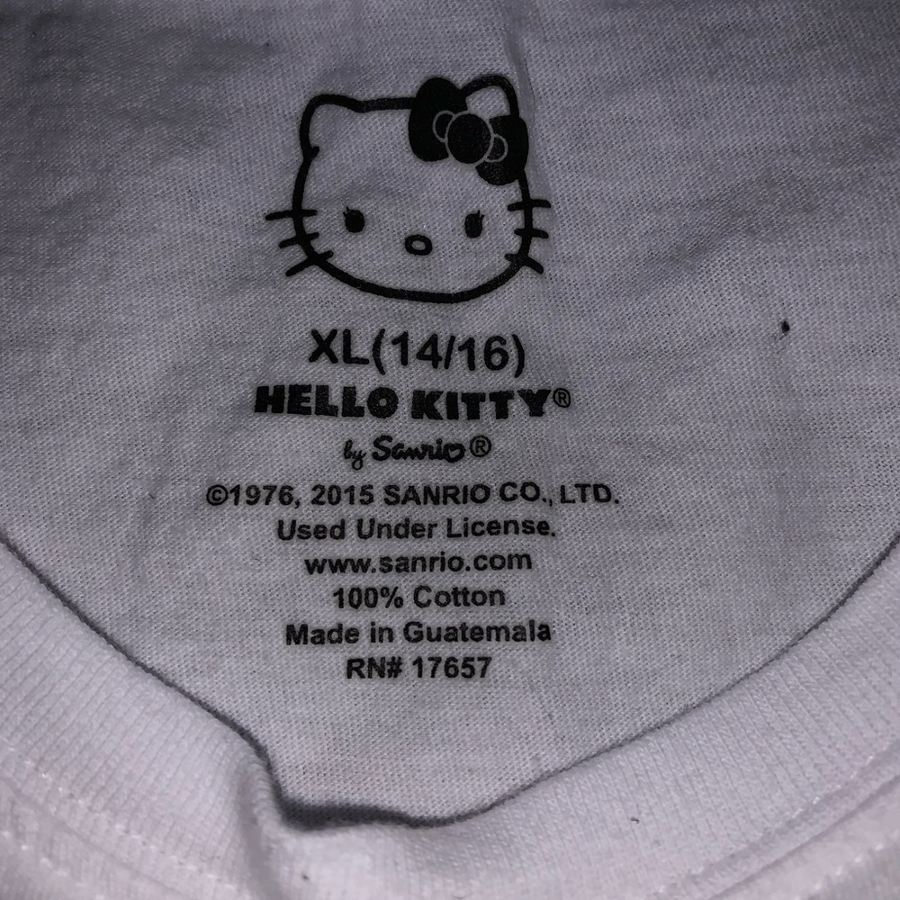 Hello kitty  XL girls shirt